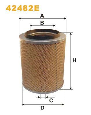 WIX Filters 42482E Air Filter