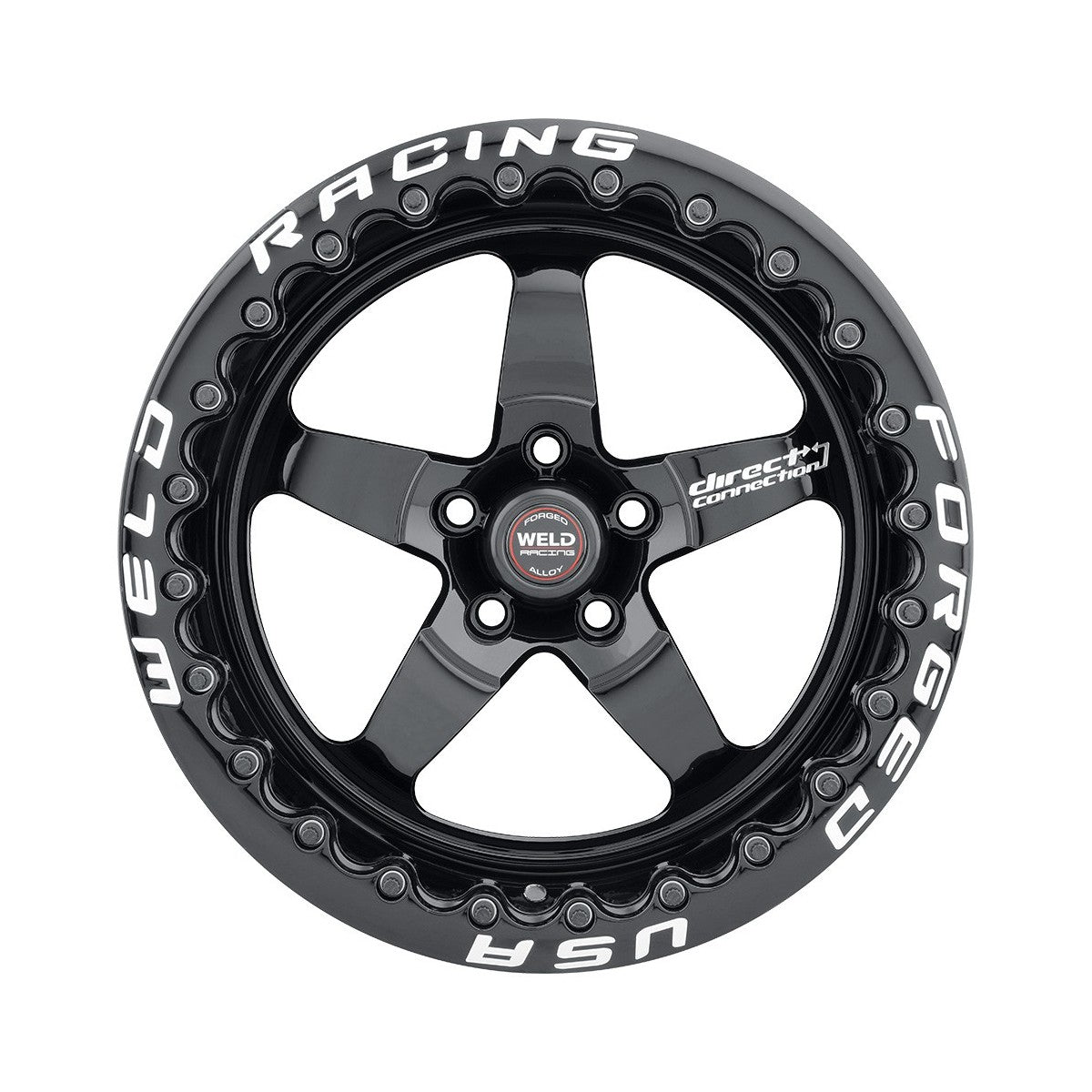 Weld 71HB7110W62SBL-DC Direct Connection S71 Wheel 17x11 5x115 ET5 BS6.2 Gloss Black