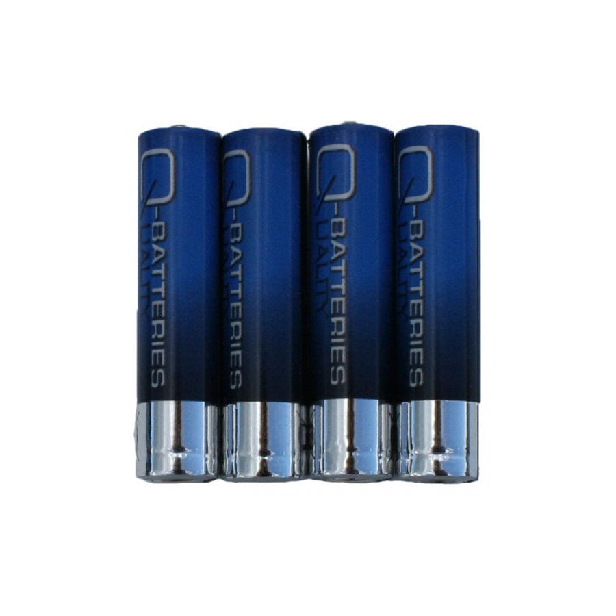 Q-Batteries Micro AAA LR03 1.5V Alkaline batteries in 4er foil | ML Performance UK Car Parts