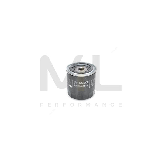 BOSCH Oil Filter 0986452024 [ P 2024 ] | ML Car Parts UK | ML Performance