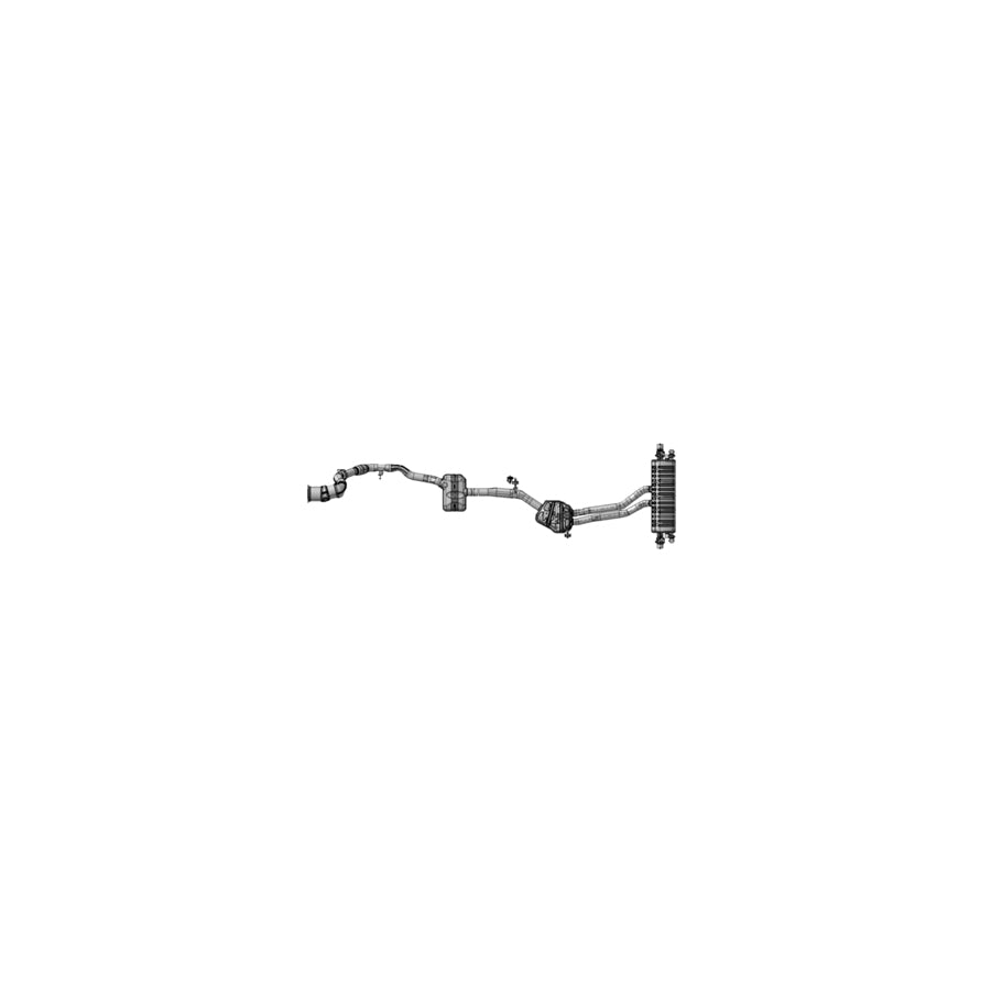 Genuine Porsche Sports Exhaust System With Black Chrome Tailpipes Pors ML Performance