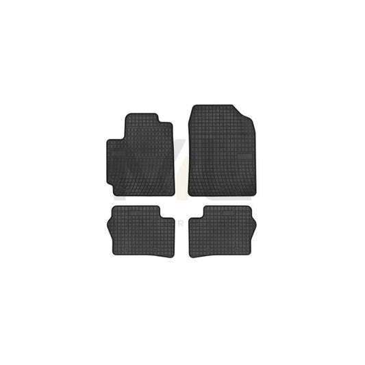 FROGUM 547938 Floor mat set for KIA Picanto III (JA) Elastomer, Front and Rear, Quantity: 4, Black | ML Performance Car Parts