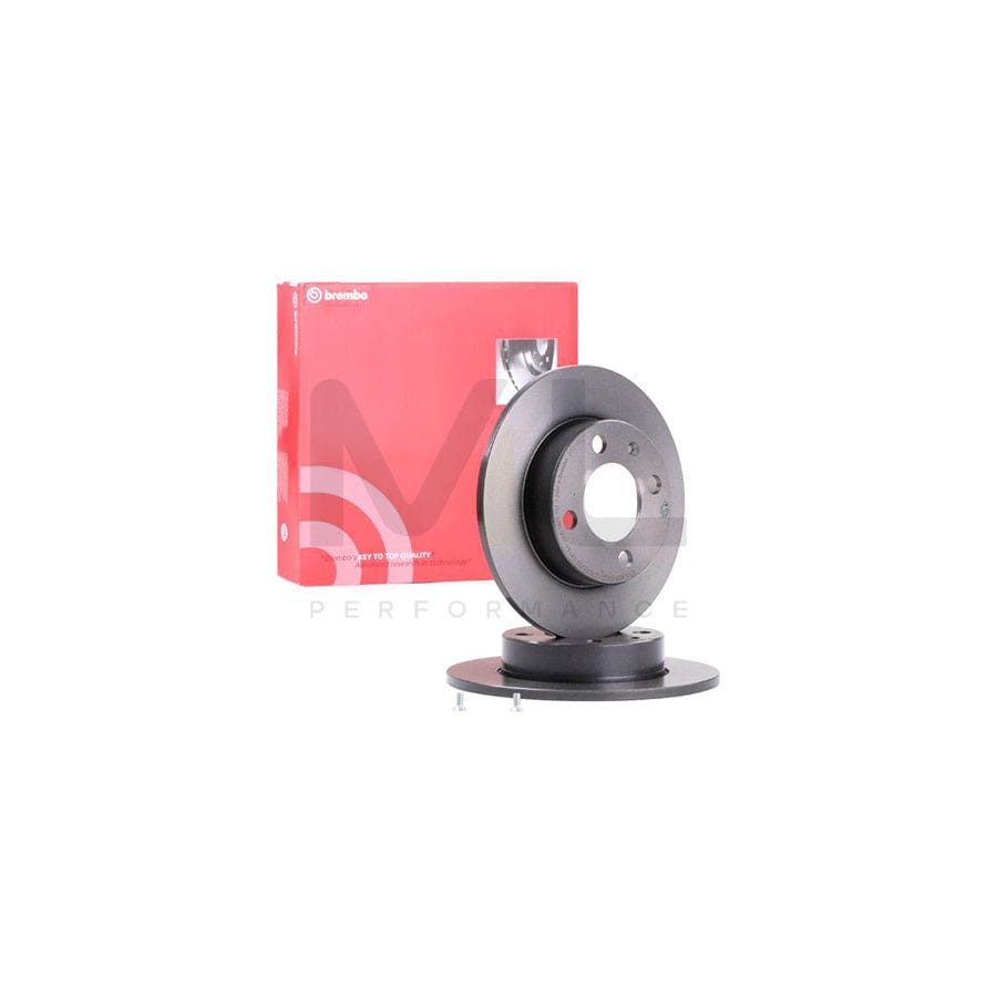 BREMBO COATED DISC LINE 08.7165.21 Brake Disc Solid, Coated, with bolts/screws | ML Performance Car Parts