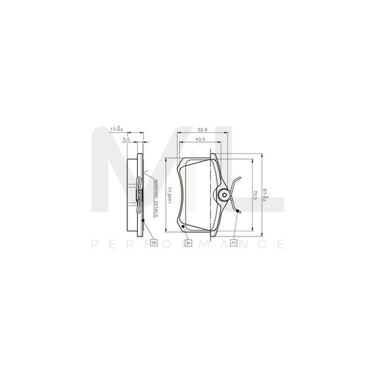 Bosch 0986Tb2137 Brake Pad Set Excl. Wear Warning Contact, With Bolts, With Accessories  | ML Performance Car Parts