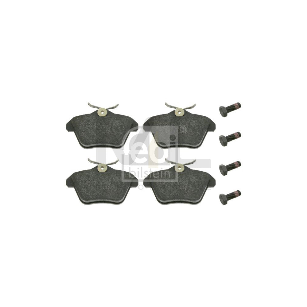 Febi Bilstein 16245 Brake Pad Set Rear Axle, Excl. Wear Warning Contact, With Bolts/Screws | ML Performance Car Parts