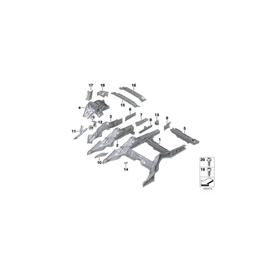 Genuine BMW 07147475661 G15 F91 G14 Fillister Head Screw (Inc. 840i, M8 & M850iX) | ML Performance UK Car Parts