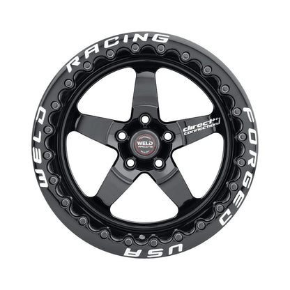 Weld 71HB7110N62SBL-DC Direct Connection S71 Wheel 17x11 5x115 ET5 BS6.2 Black