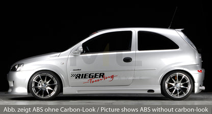 Rieger 00099311 Opel Corsa C Side Skirt 2 | ML Performance UK Car Parts