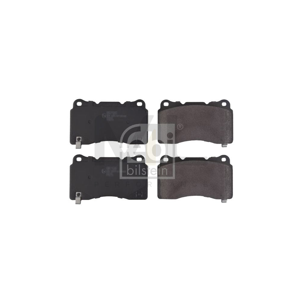 Febi Bilstein 116151 Brake Pad Set Front Axle, With Acoustic Wear Warning | ML Performance Car Parts