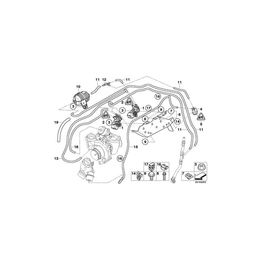 Genuine BMW 11657807276 E88 E87 E84 Heat Protection (Inc. 123d & X1 23dX) | ML Performance UK Car Parts