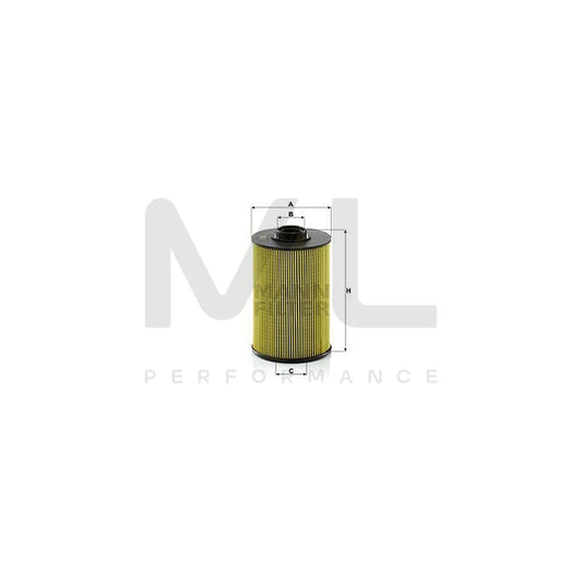 MANN-FILTER PU 10 005 x Fuel filter with seal | ML Performance Car Parts