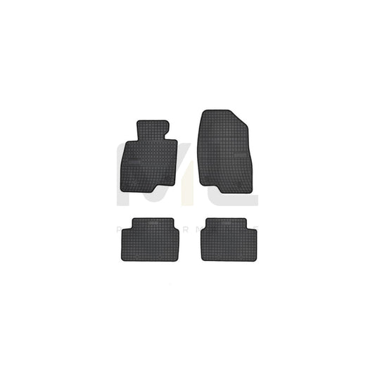 FROGUM Tailored 0862 Floor mat set Elastomer, Front and Rear, Quantity: 4, Black | ML Performance Car Parts