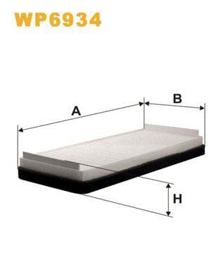 WIX Filters WP6934 Pollen Filter