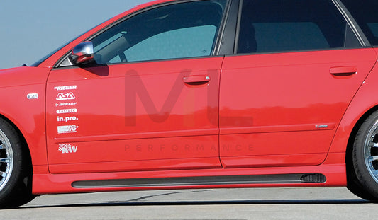 Rieger 00099030 Audi 8E B6/B7 A4 Side Skirt 1 | ML Performance UK Car Parts