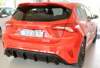 Rieger 00088216 Ford DEH Focus 4 Rear Diffuser (Inc. Focus 4 ST) 7 | ML Performance UK Car Parts