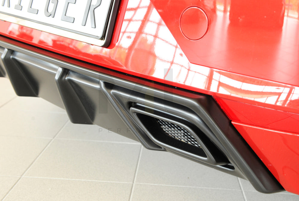 Rieger 00027101 SEAT KJ Rear Diffuser (Ibiza FR & Ibiza) 4 | ML Performance UK Car Parts