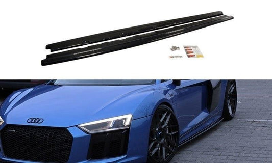 Maxton Design AU-R8-2-SD1T Side Skirts Diffusers Audi R8 MK2 | ML Performance UK Car Parts