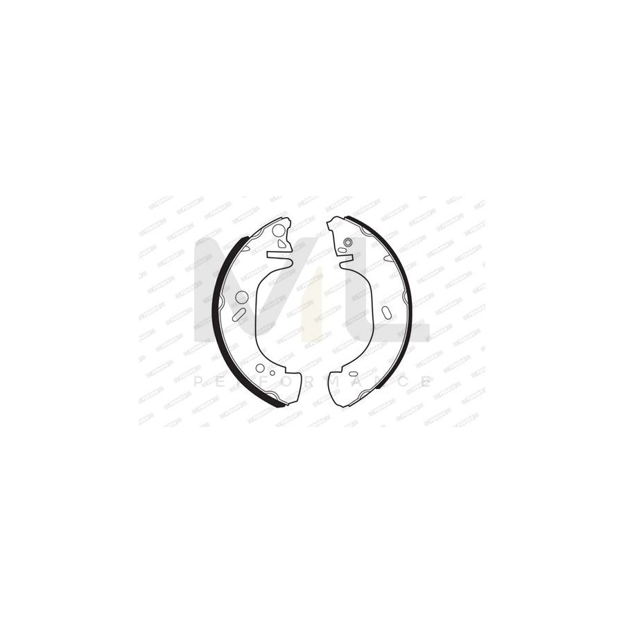 FERODO PREMIER FSB541 Brake Shoe Set | ML Performance Car Parts