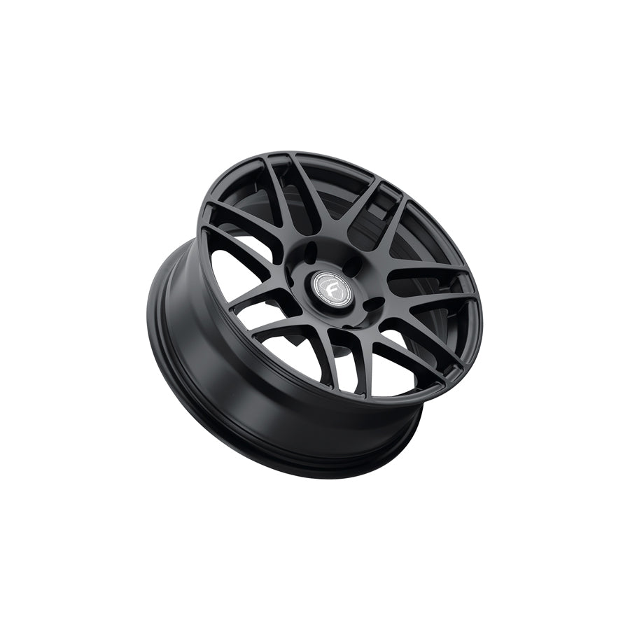 Forgestar F17277084P00 17x7 F14 Drag Semi Concave 6x139.7 ET0 BS4 Satin Black Drag Racing Wheel