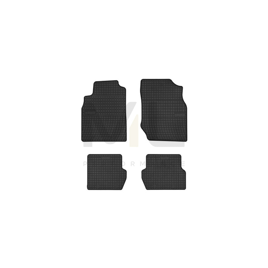 FROGUM Tailored 401839 Floor mat set for KIA Stinger Hatchback (CK) Elastomer, Front and Rear, Quantity: 4, Black | ML Performance Car Parts