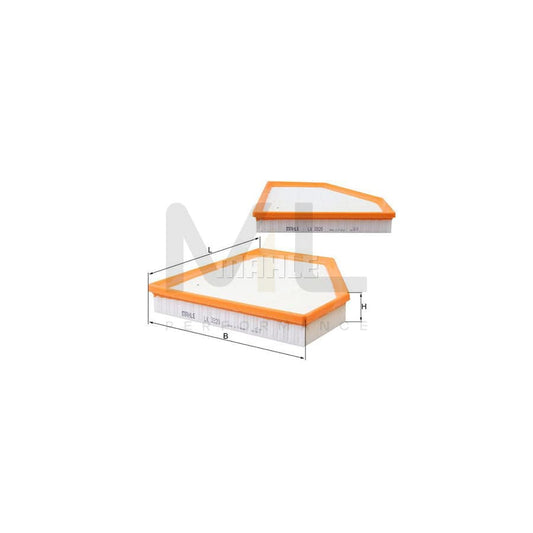 MAHLE ORIGINAL LX 3320 Air Filter Filter Insert | ML Performance Car Parts