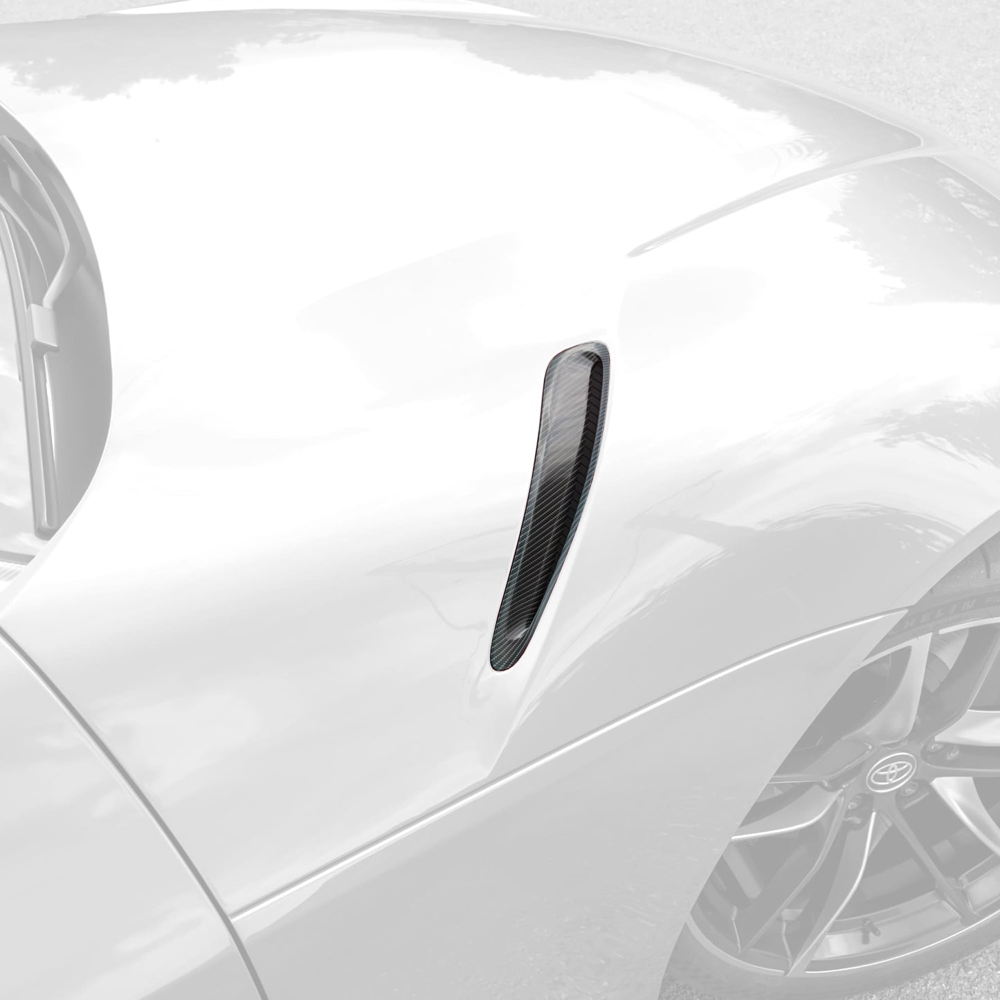 MANHART CARBON HOOD INSERTS FOR TOYOTA GR SUPRA