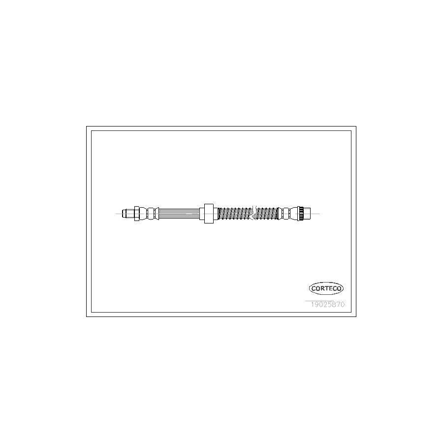 Corteco 19025870 Brake Hose | ML Performance UK
