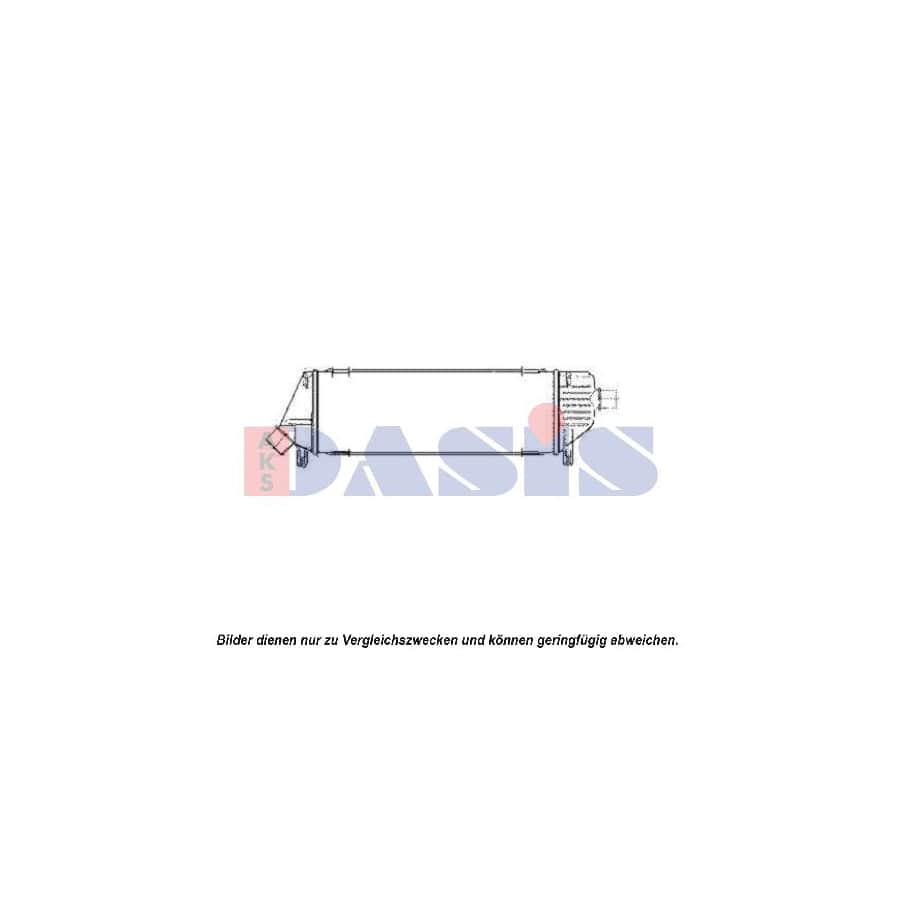 AKS Dasis 077000N Intercooler For Nissan Micra III Hatchback (K12) | ML Performance UK