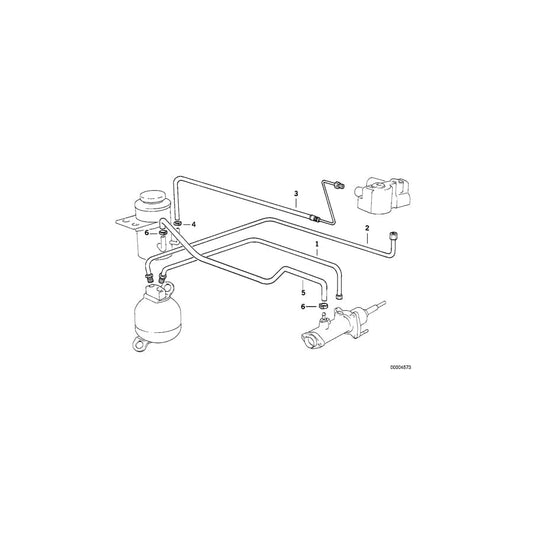 Genuine BMW 34301159751 E31 Pipe (Inc. 850Ci & 850CSi) | ML Performance UK Car Parts