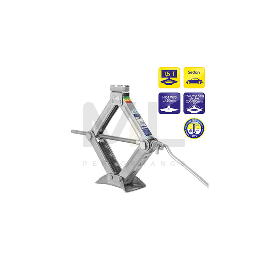 ALCA Power 436000 Jack 1.5t, Mechanical, Passenger cars, Scissor jacks | ML Performance Car Parts