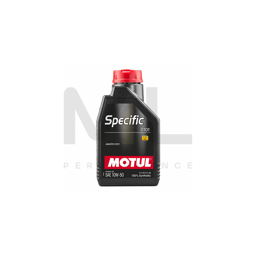 Motul Specific Abarth 0101 10w-50 Fully Synthetic Car Engine Oil 1l | Engine Oil | ML Car Parts UK | ML Performance