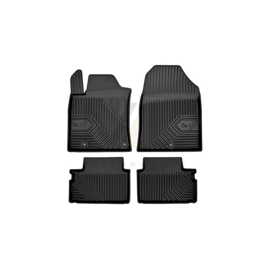 FROGUM Tailored 77407527 Floor mat set for KIA Ceed III Hatchback (CD) Elastomer, Front and Rear, Quantity: 4, Black | ML Performance Car Parts