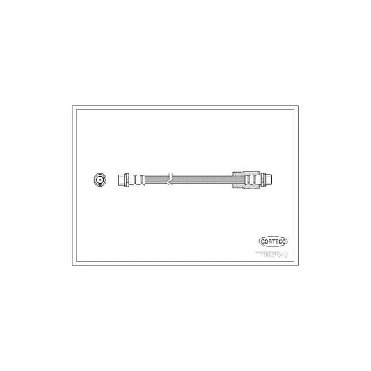 Corteco 19031642 Brake Hose For Audi A4 | ML Performance UK