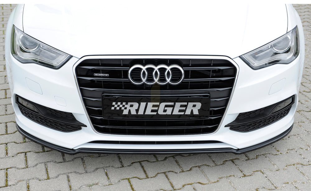 Rieger 00088116 Audi 8V Front Splitter (A3 & S3) 8 | ML Performance UK Car Parts