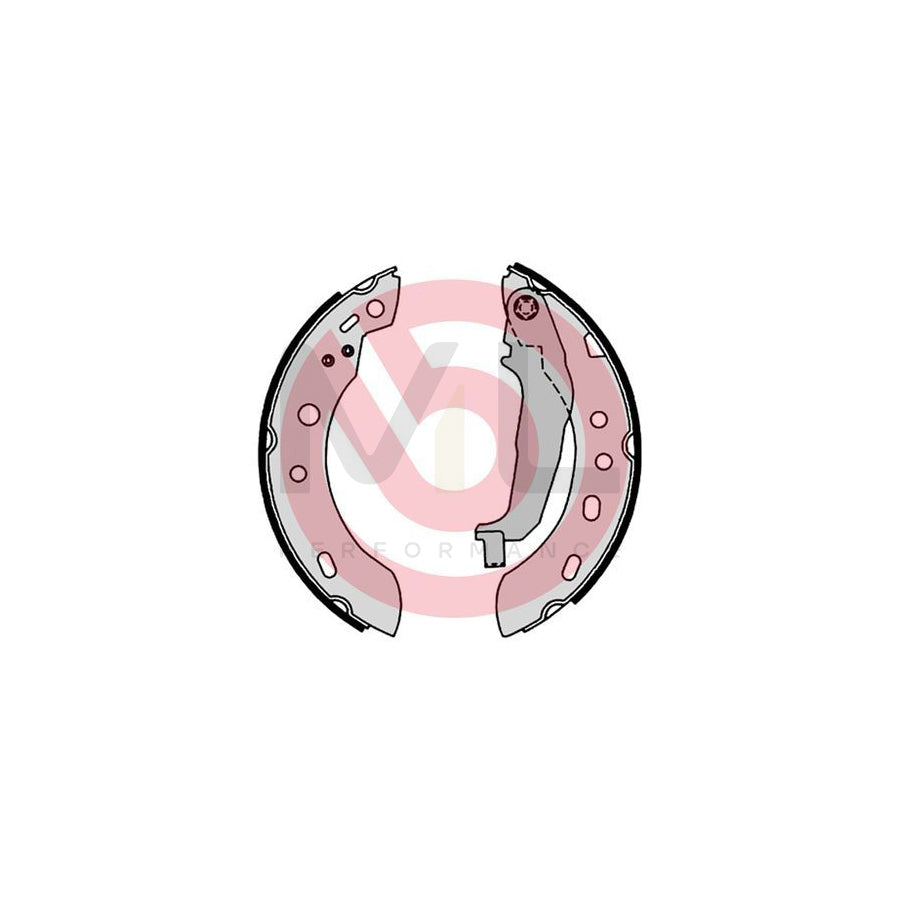 BREMBO S 56 551 Brake Shoe Set for NISSAN Micra II Hatchback (K11) with handbrake lever | ML Performance Car Parts