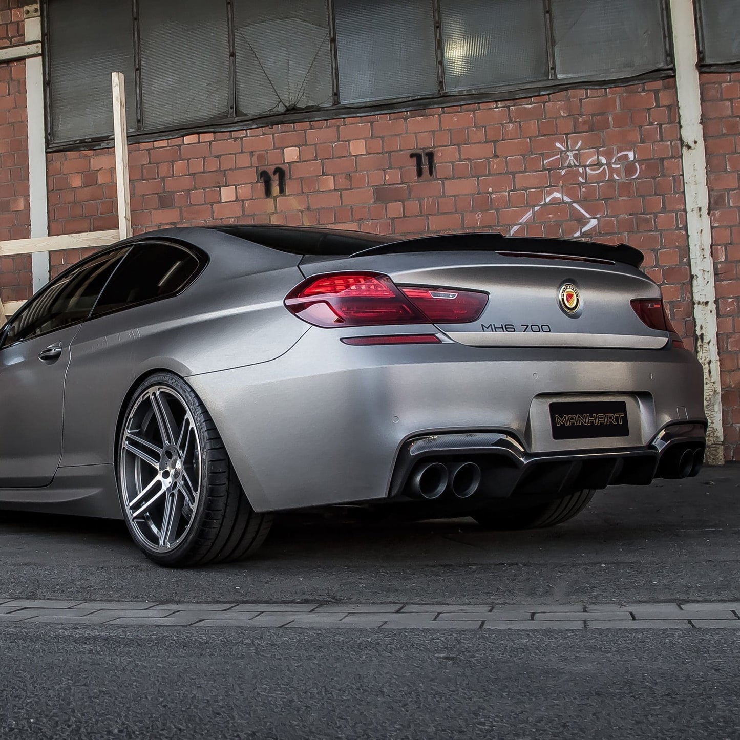 MANHART MH2F1211210 CARBON REAR SPOILER FOR BMW F06 / F1X M6 (COMPETITION)