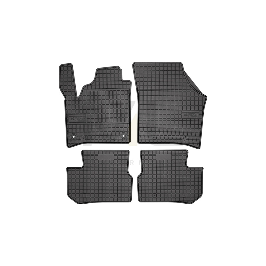 FROGUM Tailored, Basic 411777 Floor mat set for SKODA Citigo-e iV (NE1) Elastomer, Front and Rear, Quantity: 4, Black | ML Performance Car Parts