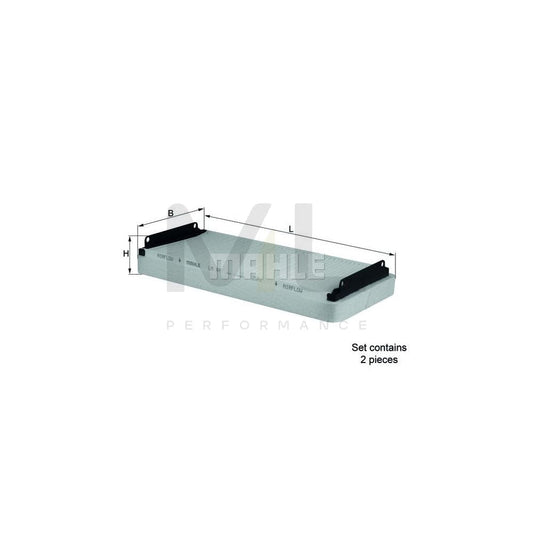 MAHLE ORIGINAL LA 47/S Pollen filter Particulate Filter | ML Performance Car Parts