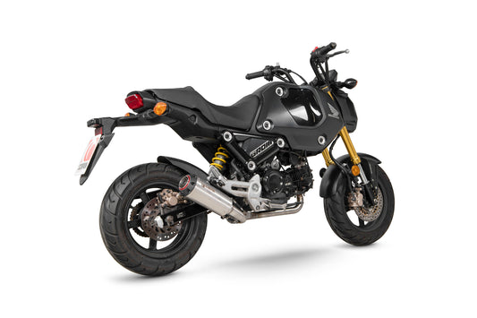 Scorpion PHA199SYSSEO Honda MSX 125 Red Power Full System - Brushed Stainless Steel Sleeve | ML Performance UK UK