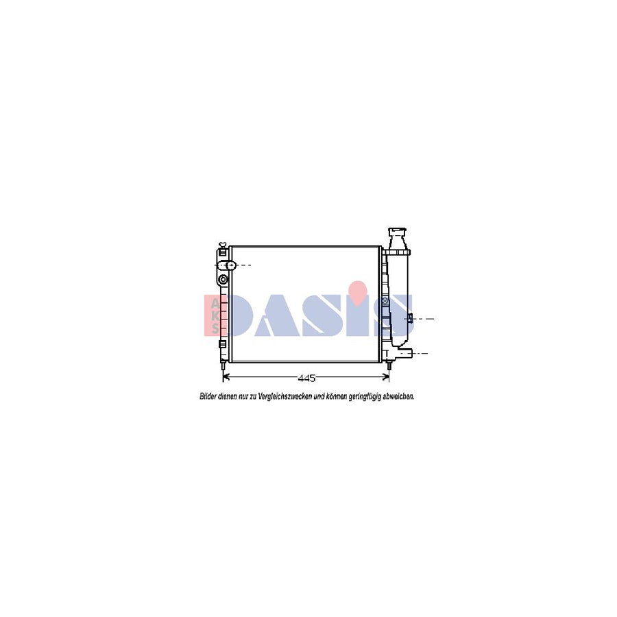 AKS Dasis 077012N Intercooler For Nissan X-Trail (T31) | ML Performance UK