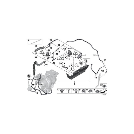 Genuine BMW 11657823404 E71 F01 F11 Holder (Inc. 535dX, 740d & X6 40dX) | ML Performance UK Car Parts