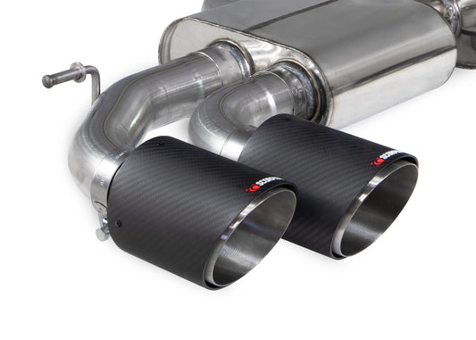 Scorpion SAUS094CF Audi S3 8Y Non-Res Cat/Gpf Back System | ML Performance UK UK