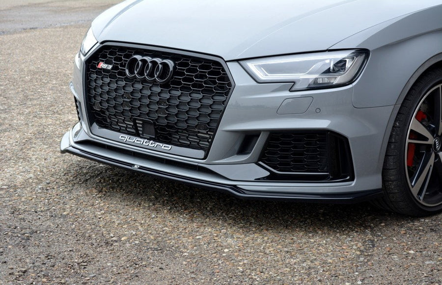 Maxton Design Audi RS3 8V FL Sedan Front Splitter V.2