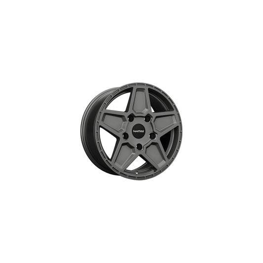 SuperMetal Rocket 8x18 ET45 38046 Ultra Matt Grey Wheel | ML Performance UK Car Parts
