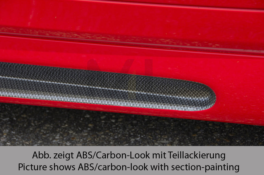 Opel Astra G Aggressive Side Skirts