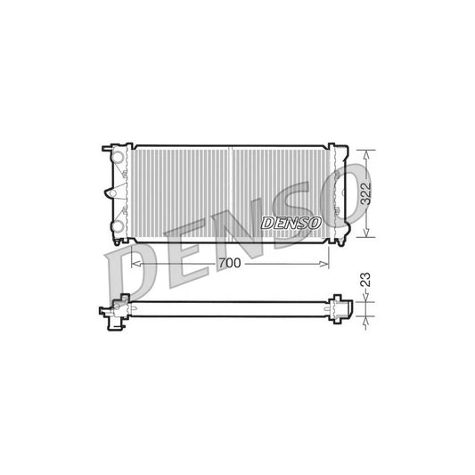Denso DRM32021 Drm32021 Engine Radiator | ML Performance UK