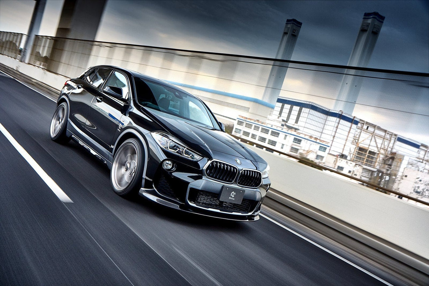 3D Design 3101-23911 BMW Carbon Fiber Front Lip Spoiler