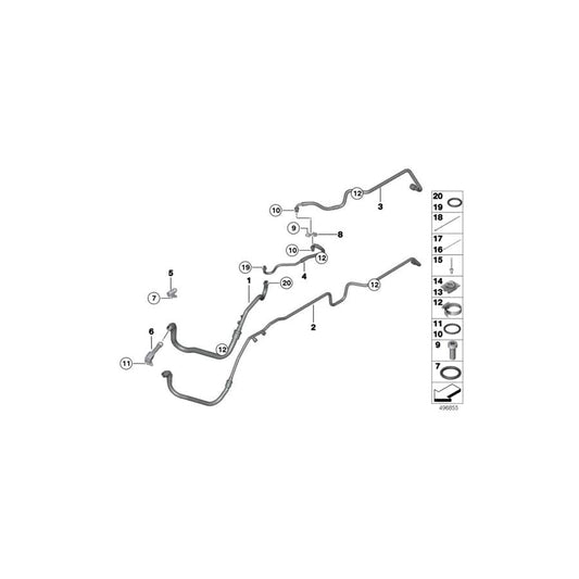 Genuine BMW 11008275085 O-Ring 11,5X2,5 VI563 (Inc. M6 GT3) | ML Performance UK Car Parts