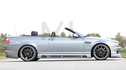 Rieger 00050207 BMW 3 Series E46 Side Skirt (Inc. M3) 2 | ML Performance UK Car Parts