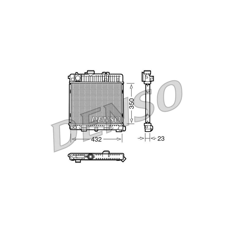 Denso DRM05026 Drm05026 Engine Radiator For Bmw 3 Saloon (E30) | ML Performance UK